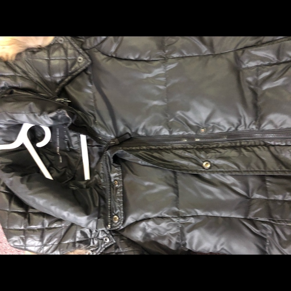 Women’s Marc New York hooded puffer coat size m - Picture 3 of 6